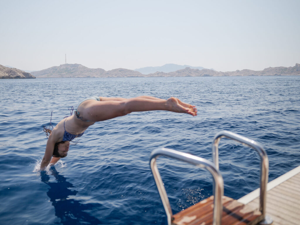 plongeon de la plateforme