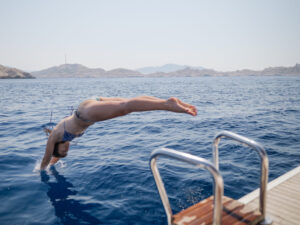 plongeon de la plateforme