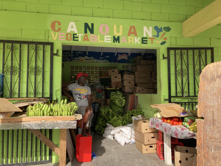 marché aux légumes de canouan