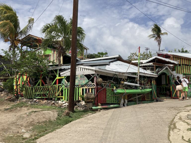 Bar Restaurant Roots de Mayreau avec Jam Djembé
