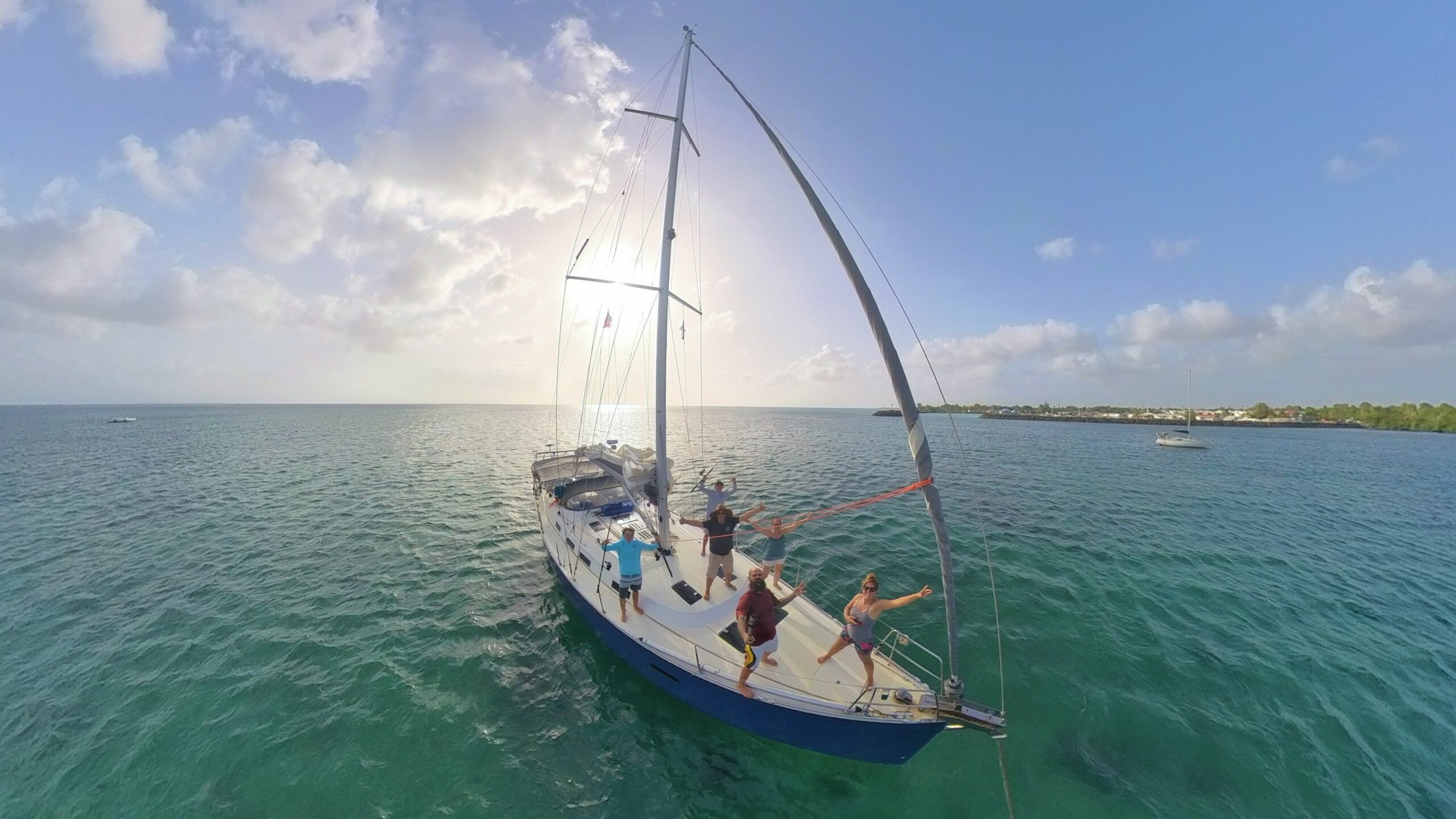 croisière privée à la voile à destination d'Antigua