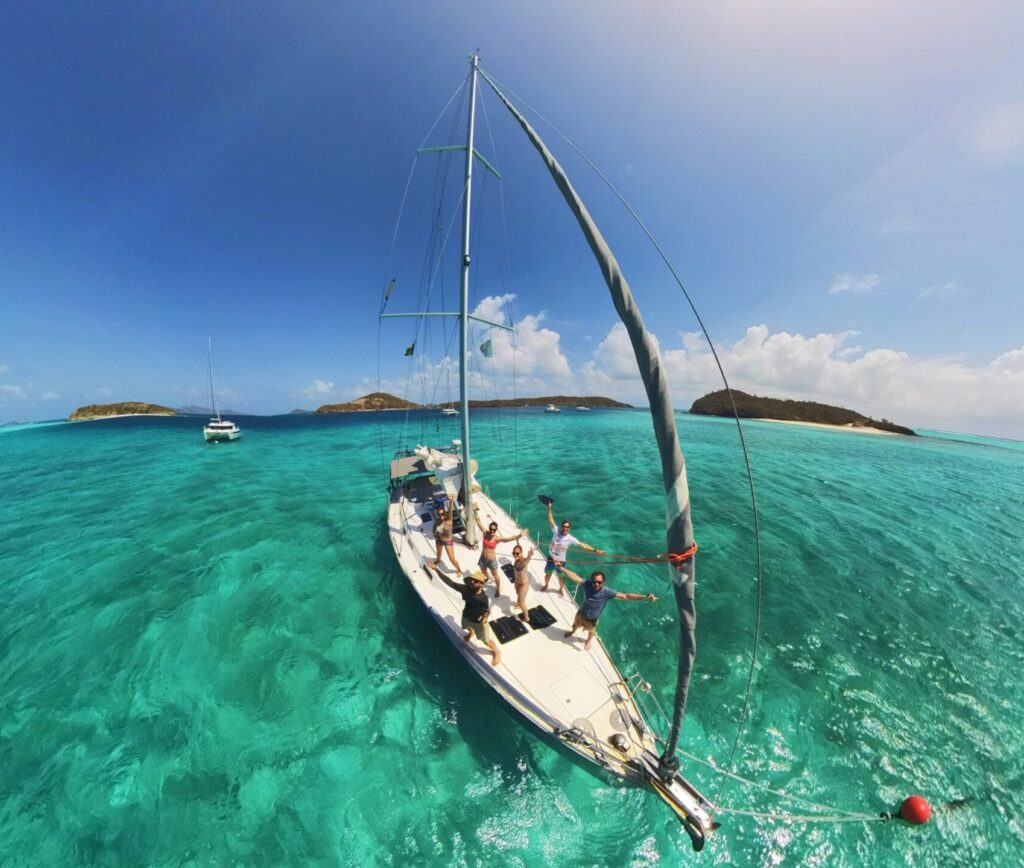 Quatre amis en croisière privée aux Caraïbes